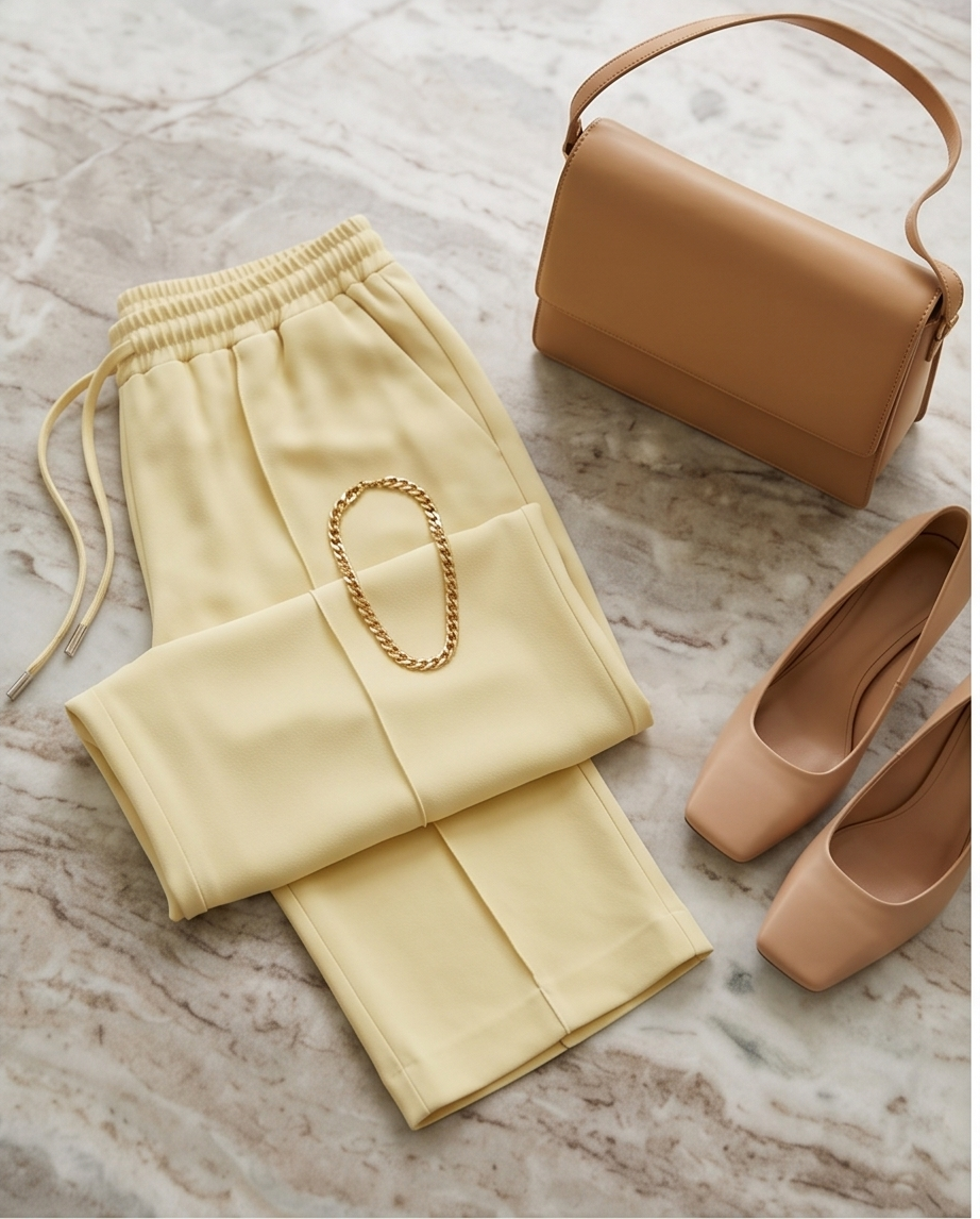 Jogging Élégant Taille Élastique Avec CordonTaille unique (36/42) 23€
