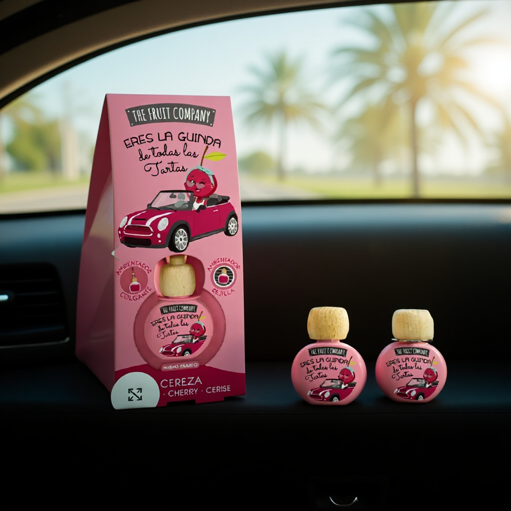 Parfum voiture embaume toute votre voiture parfum cerise