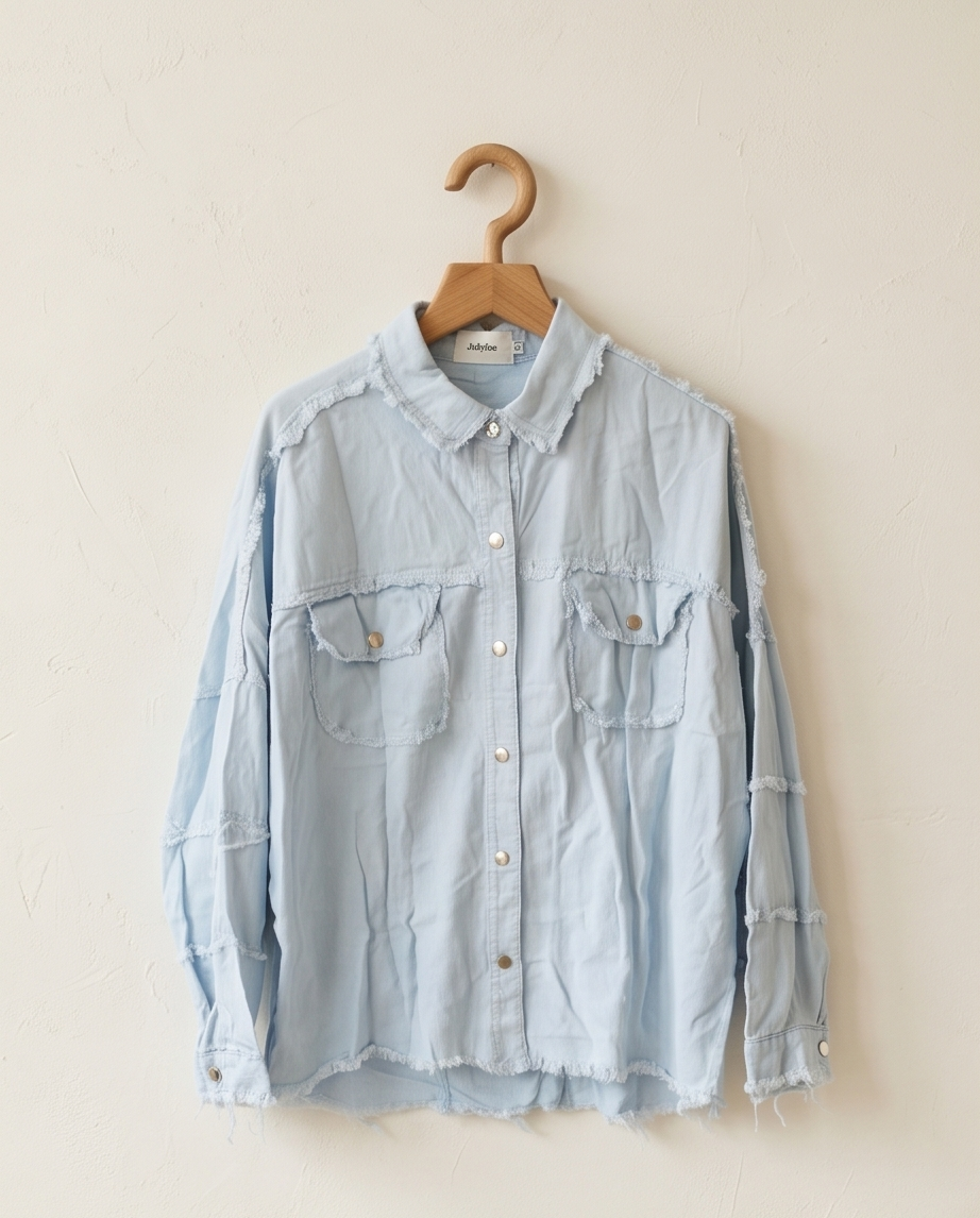 Veste chemise en jean  taille 44/46