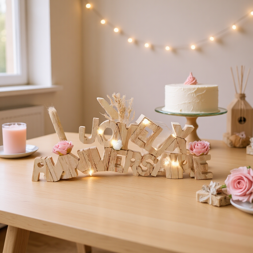 Prénom/phrase/mot en bois artisanal sur commande lettre de 5cm avec ou lampe Led les prix varient suivant le nombre de lettres de prénoms de mots  et de decos les prix peuvent varier de 10 à 30 € devis sur demande pour les mariage /bapteme /anniversaire..