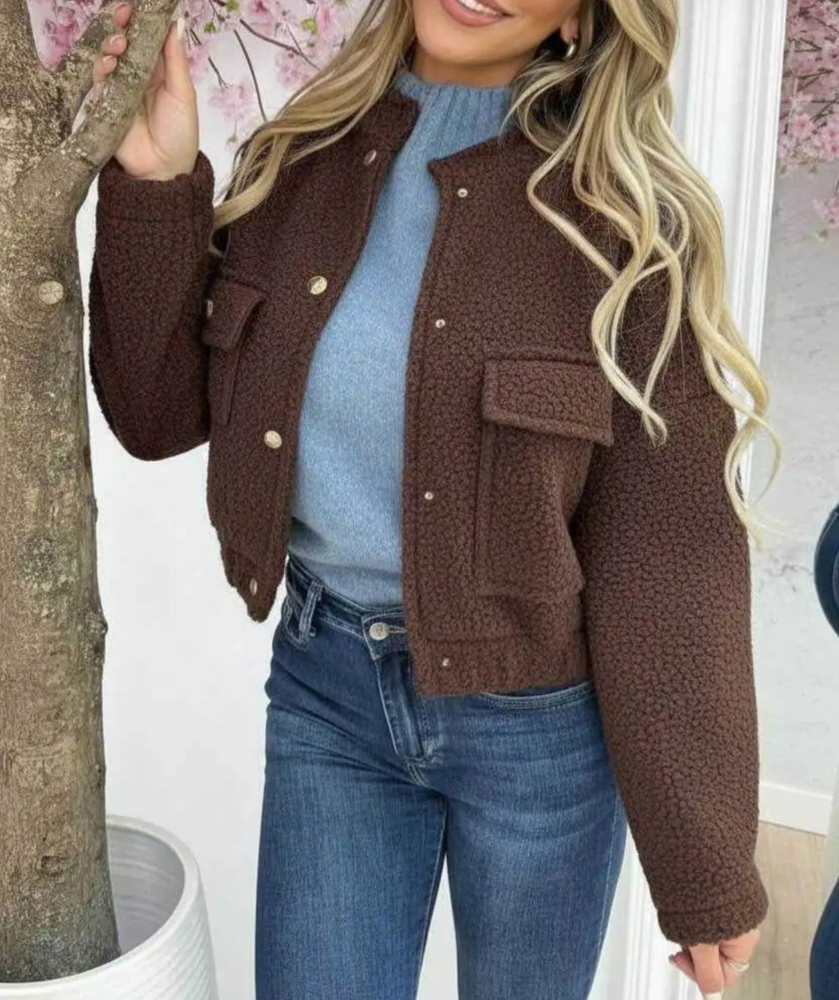 Blouson bombers teddy taille 36/38/40/42