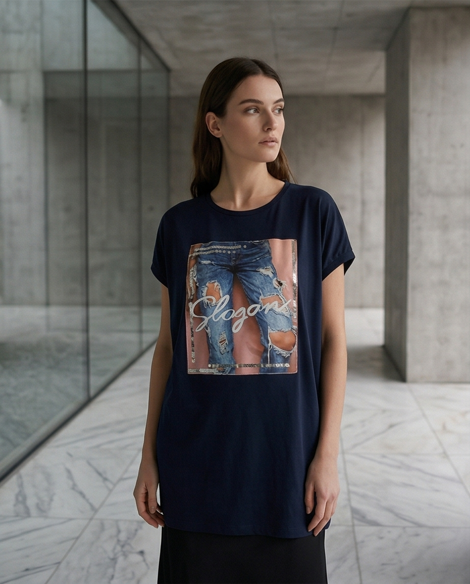 Tee shirt Taille 42 avec motifs