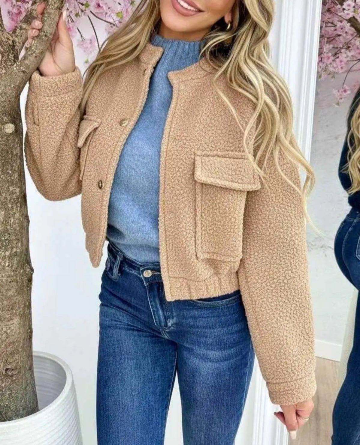 Blouson bombers teddy taille 36/38/40/42