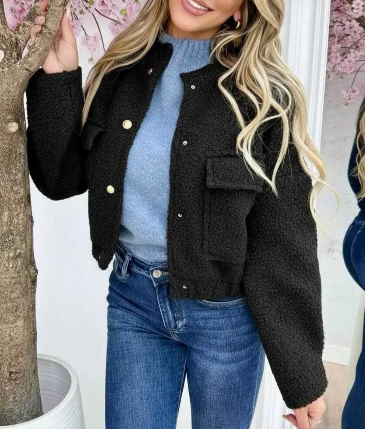 Blouson bombers teddy taille 36/38/40/42