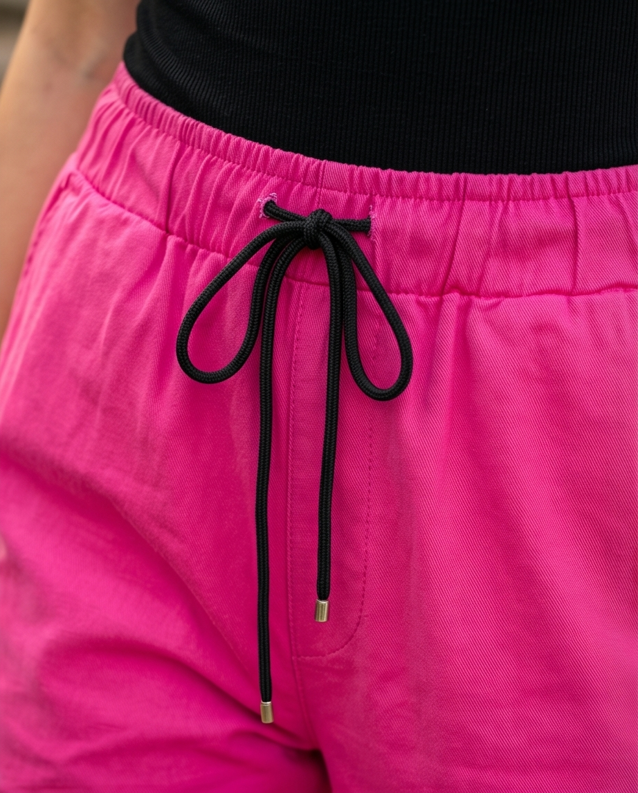Pantalon cargo taille unique (36/40)coloris rose fushia